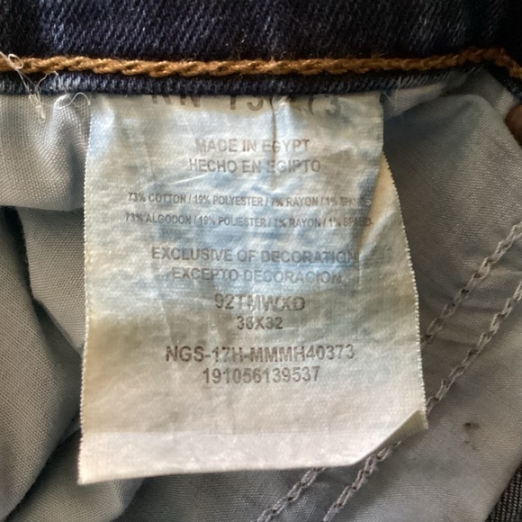 Wrangler’s Slim Straight Flex Men’s Denim Jeans. Size 36x32 - Picture 5 of 6